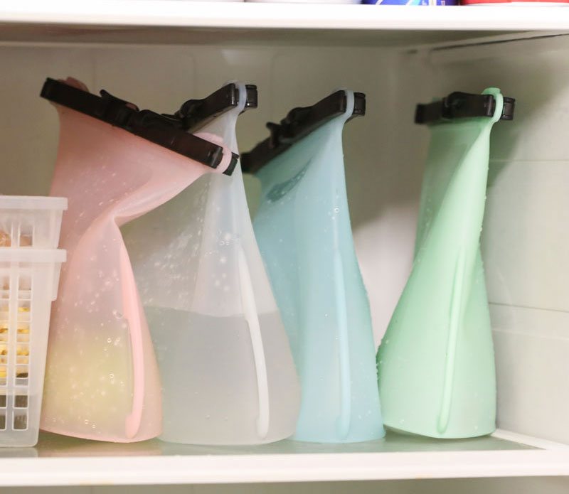 silicone food storage bags