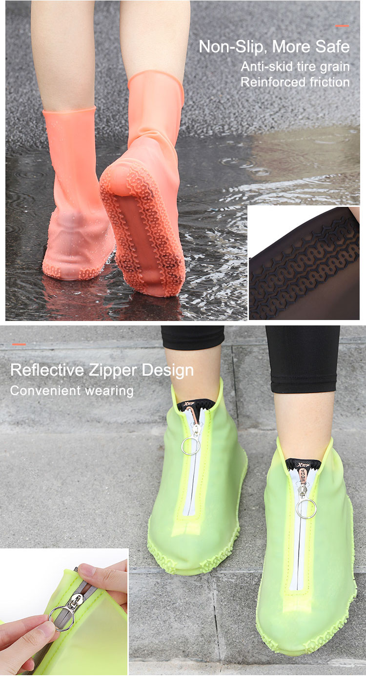 Shop Waterproof Shoe Cover Silicone Zipper online